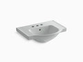 Ice Grey 24x22 Centerset Sink Basin E746