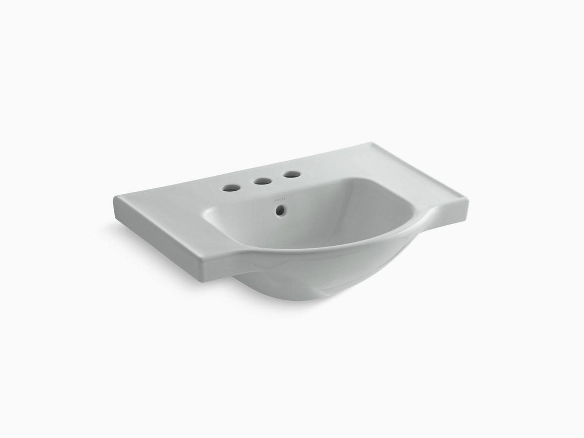 Ice Grey 24x22 Centerset Sink Basin E746