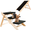 Foldable Wood Pet Stairs and Ramp A488906