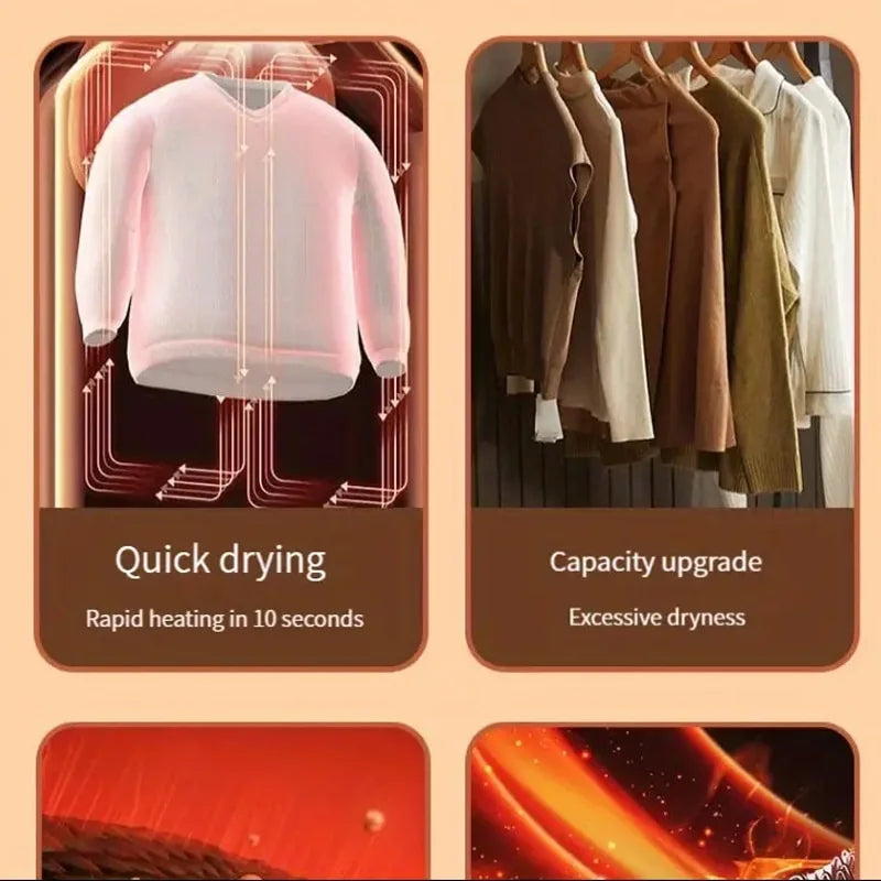 Quick Drying Folding Clothes Dryer F389