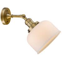 Large Bell 1 Light Sconce LED (Brass) P13563