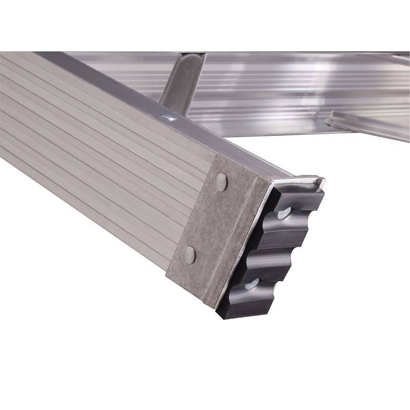 3 ft Aluminum Stepladder, 300 lb Capacity V2215