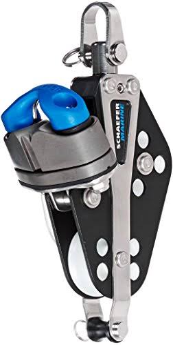 Aluminum Fiddle Block with Cam and Becket A8868