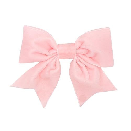 Black Velvet Hair Clip with Bowtie U67554