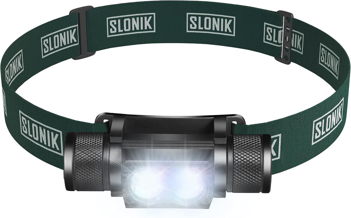 1000 Lumen Rechargeable CREE LED Headlamp with 2200 mAh Battery J8222