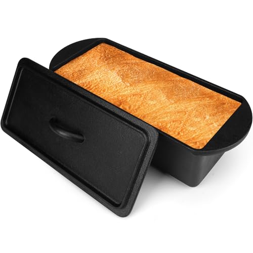 Cast Iron Nonstick Bread Pan with Lid 13x5 Inch C766