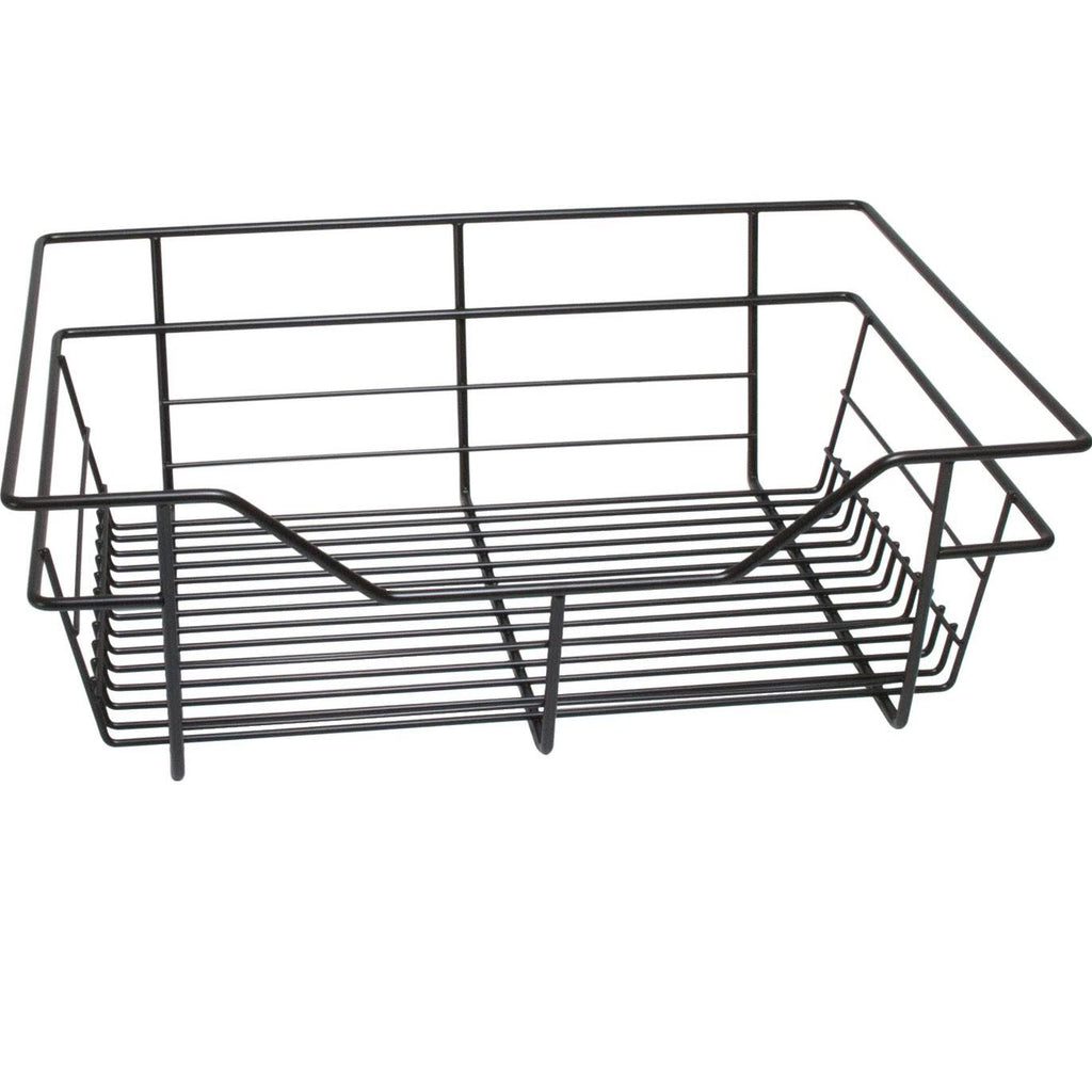 Dark Oil-Rubbed Bronze Powder-Coated Wire Basket S5941