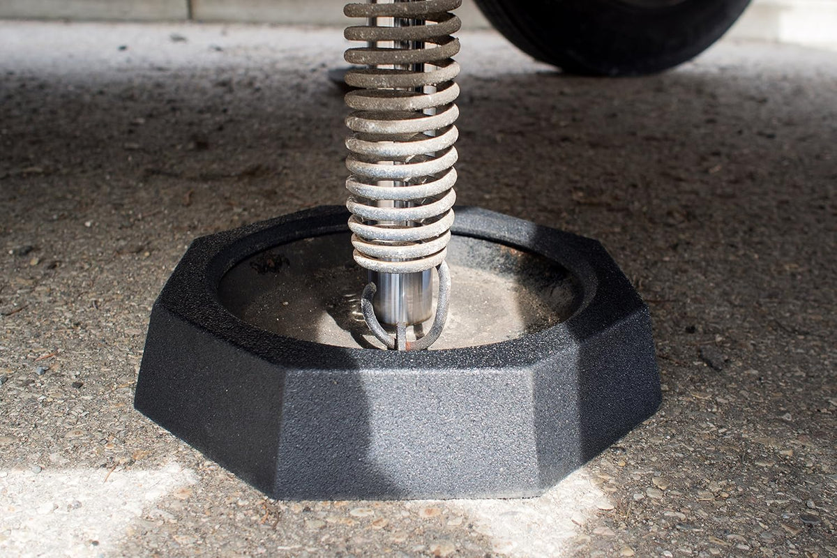 RV Leveling Jack Pad for 10 inch Round Landing Feet Pack of 2 V585