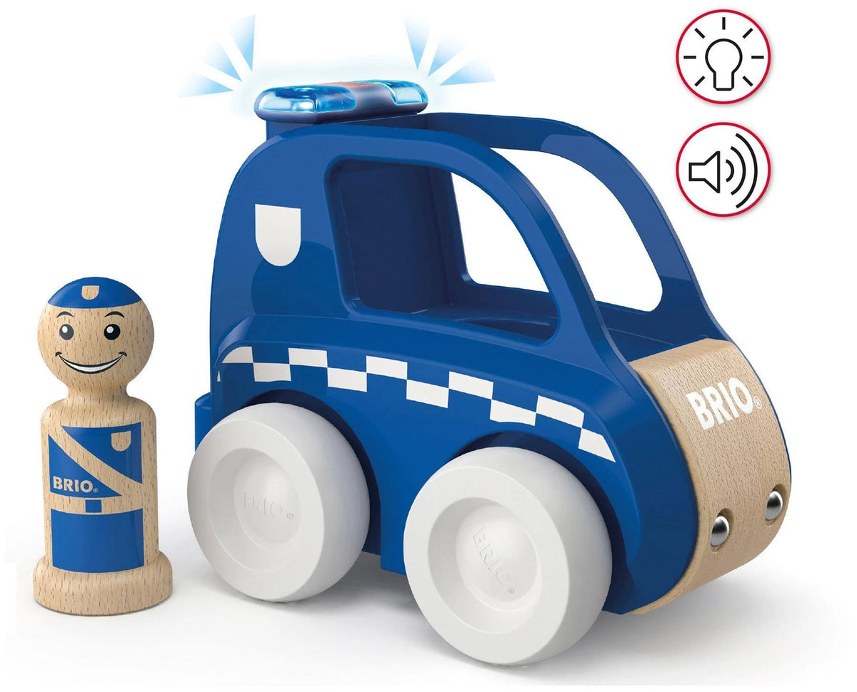Light & Sound Police Car X249459