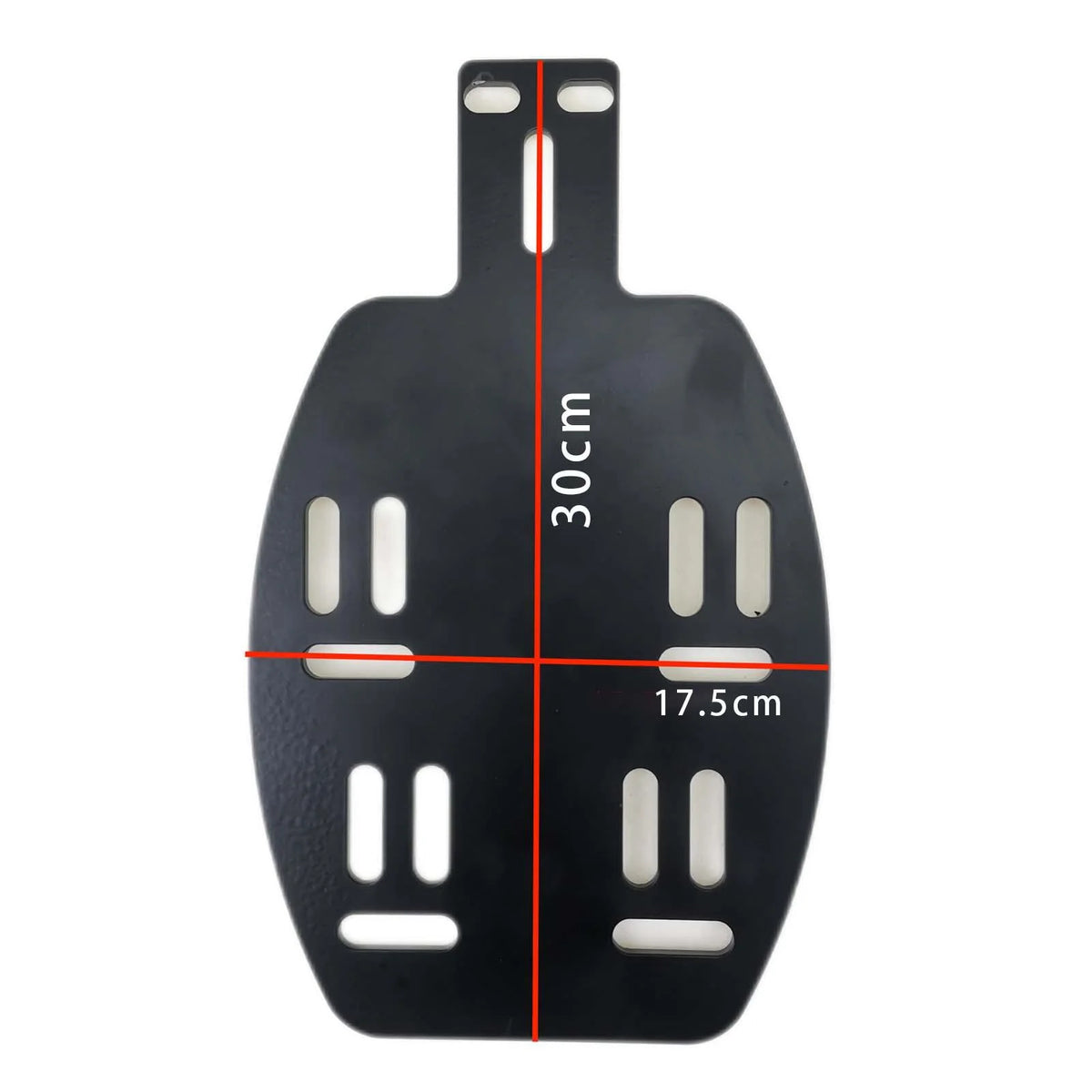 Motorbike Rear Tail Box Carrier Detachable Rainproof Frame Z123078