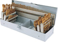 115-Piece Tin Coated Drill Bit Set R580015