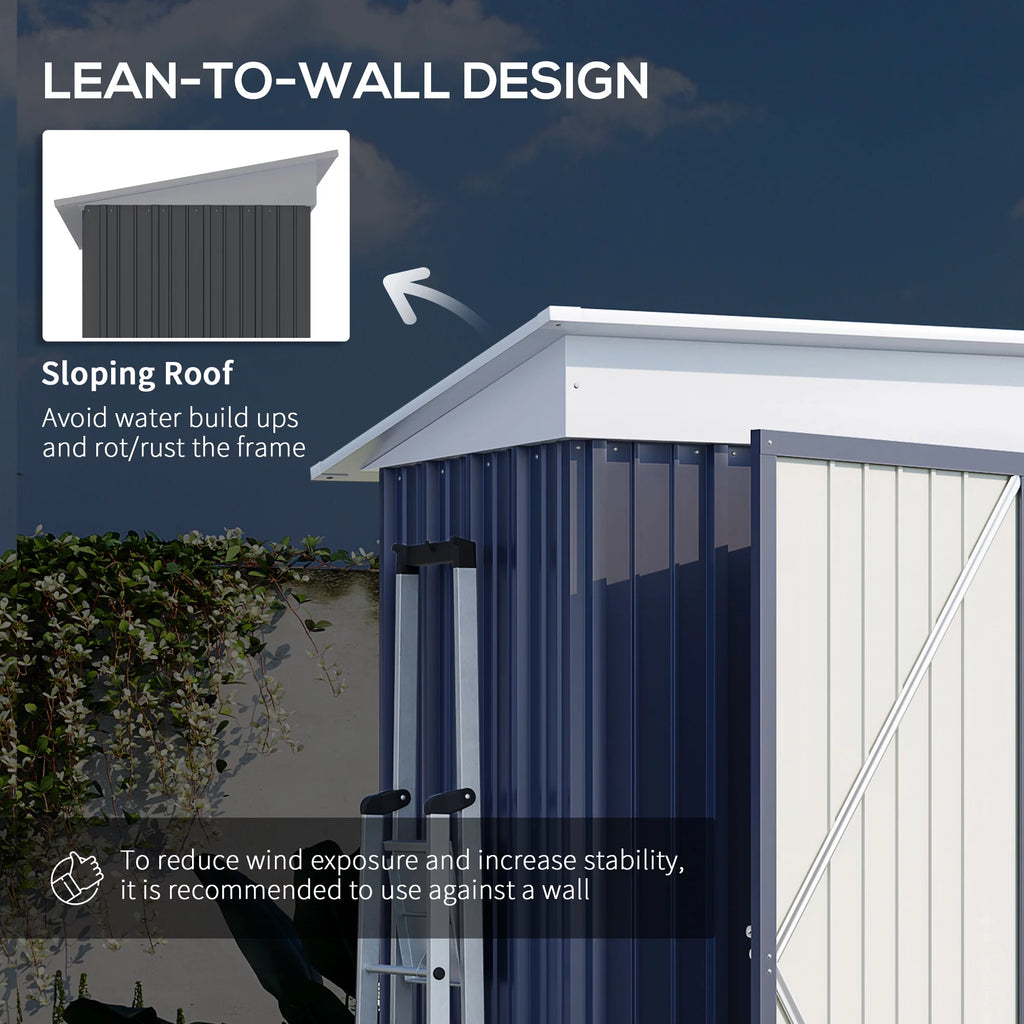 Garden Storage Shed Steel Tool House P878307