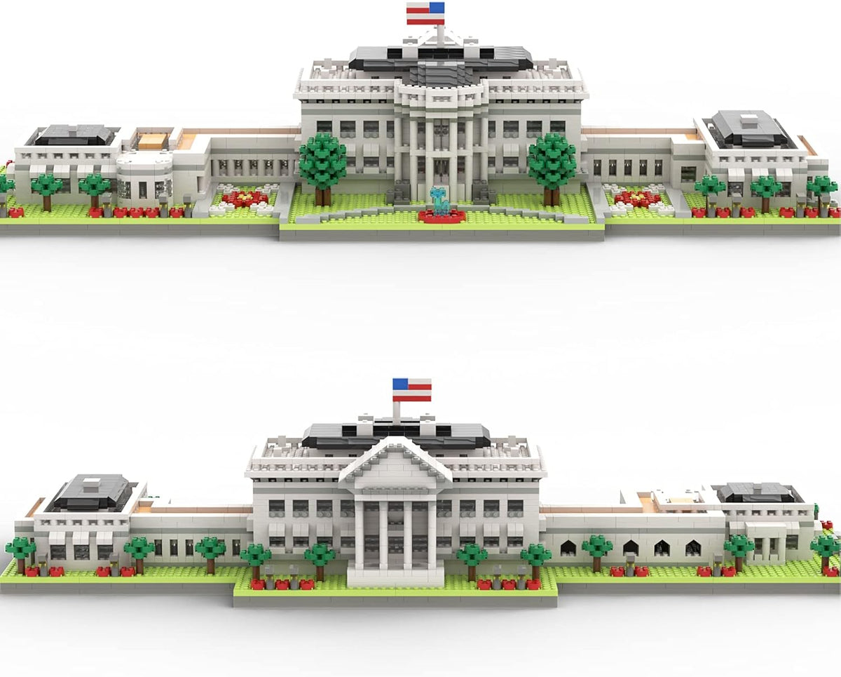 White House U.S. Capital Landmark Model Set Building and Architecture Toys (3000 Pieces) A654458