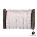 White Solid Braid Polyester Rope 1/4-Inch x 1000-feet A8136