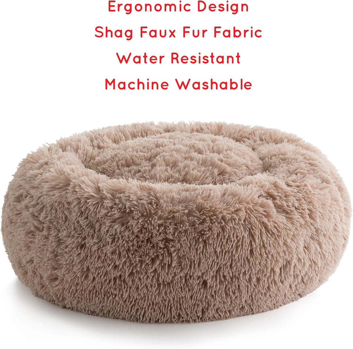 Plush Dog and Cat Bed T954005