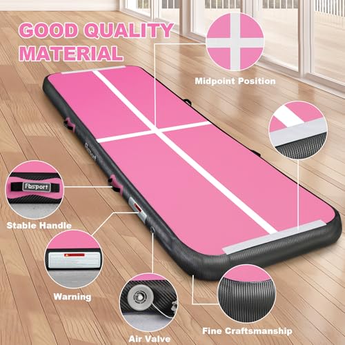 Inflatable Air Gymnastics Mat 4/8 inches Thickness with Pump B965421