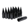 32 PC 14x2.0 Black Spike Lug Nuts Y807342