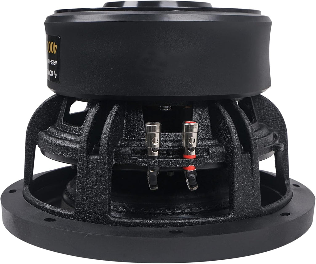 10" Dual Voice Coil 1000W Car Audio Subwoofer, Dual 4-Ohm F8464
