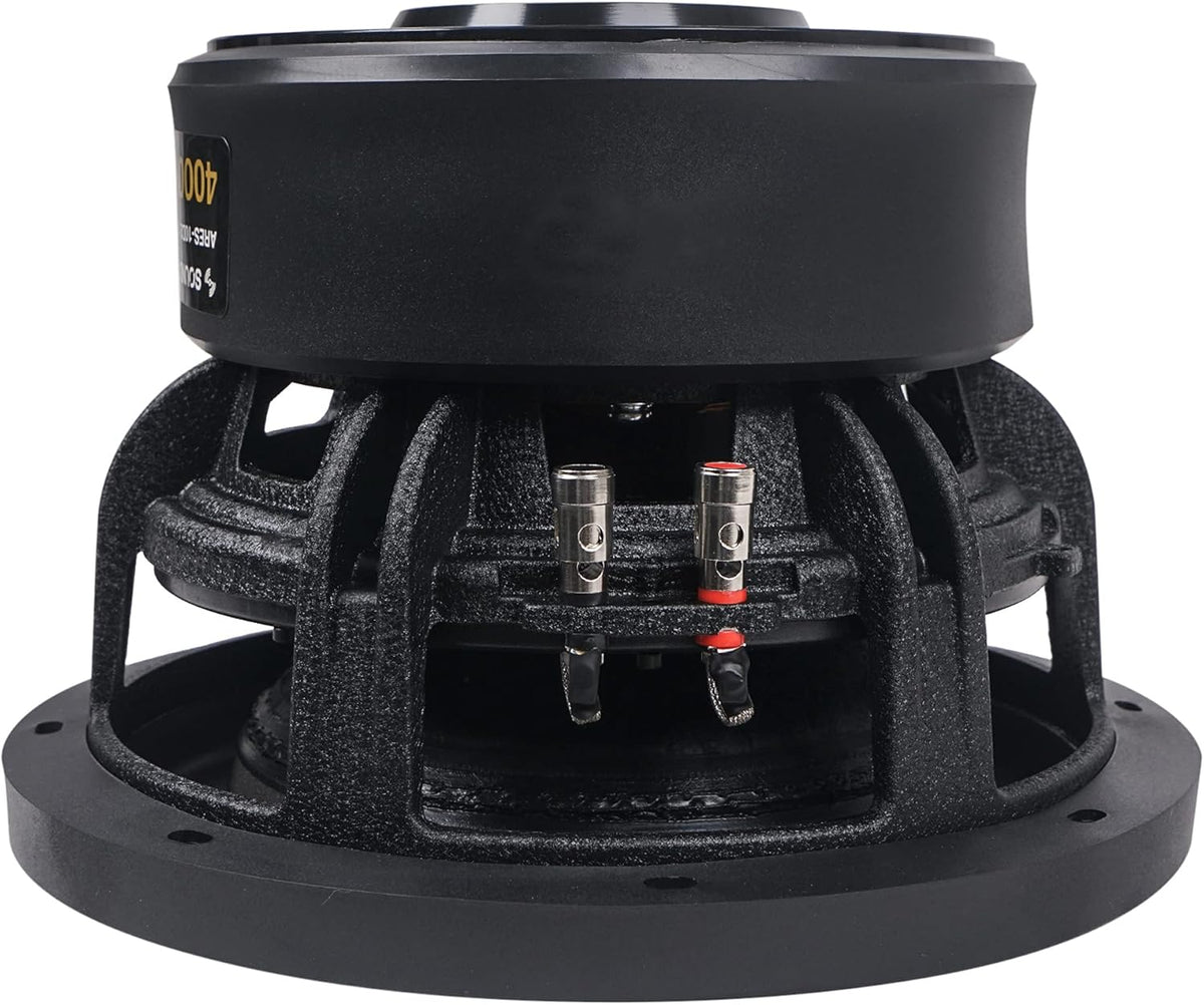 10" Dual Voice Coil 1000W Car Audio Subwoofer, Dual 4-Ohm F8464