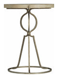 Rustic Patina Sand Round End Table A6443