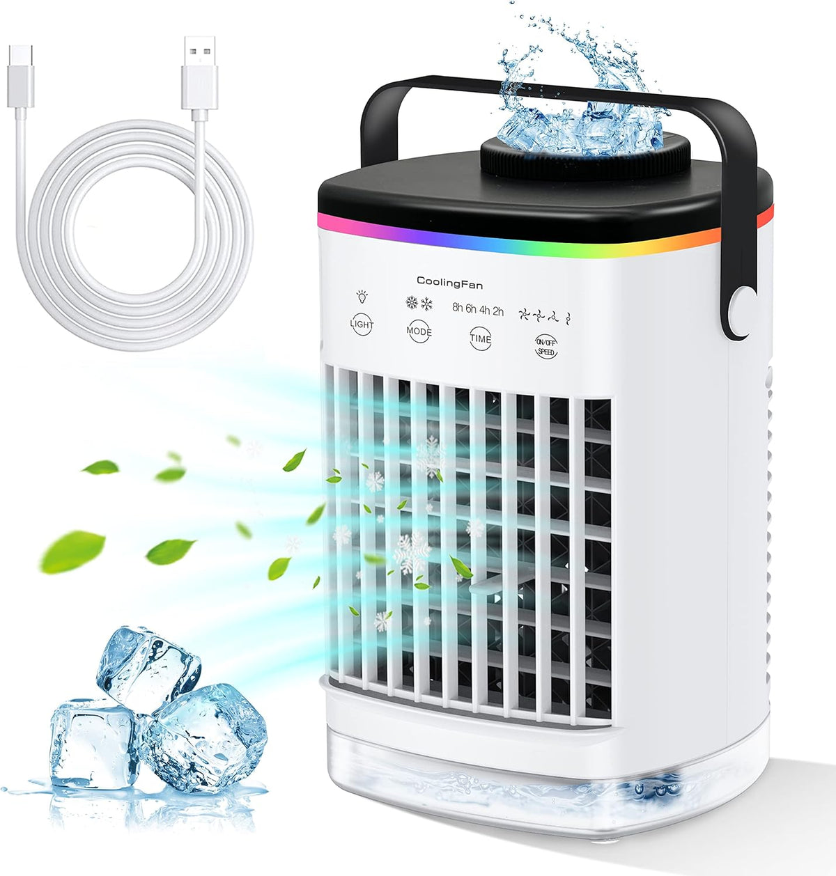3 IN 1 Portable Air Cooler, Pack of 2 C3467