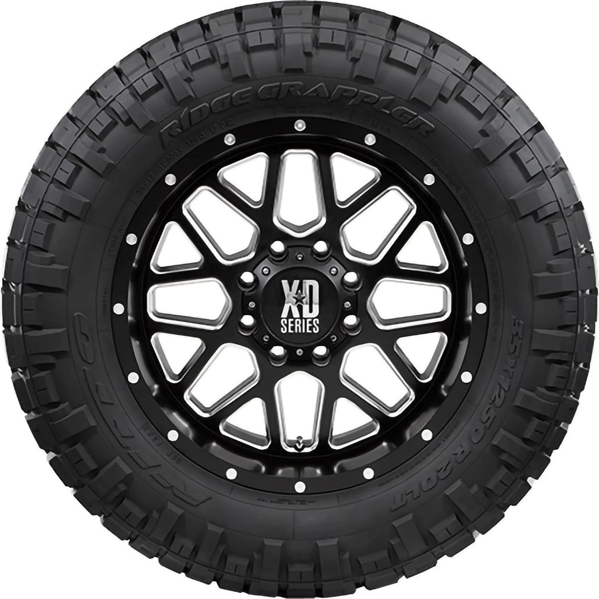 Set of 4 LT37X13.50R18 124Q D Tires R999