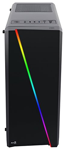 Black Mid Tower with Acrylic Side Window T87609