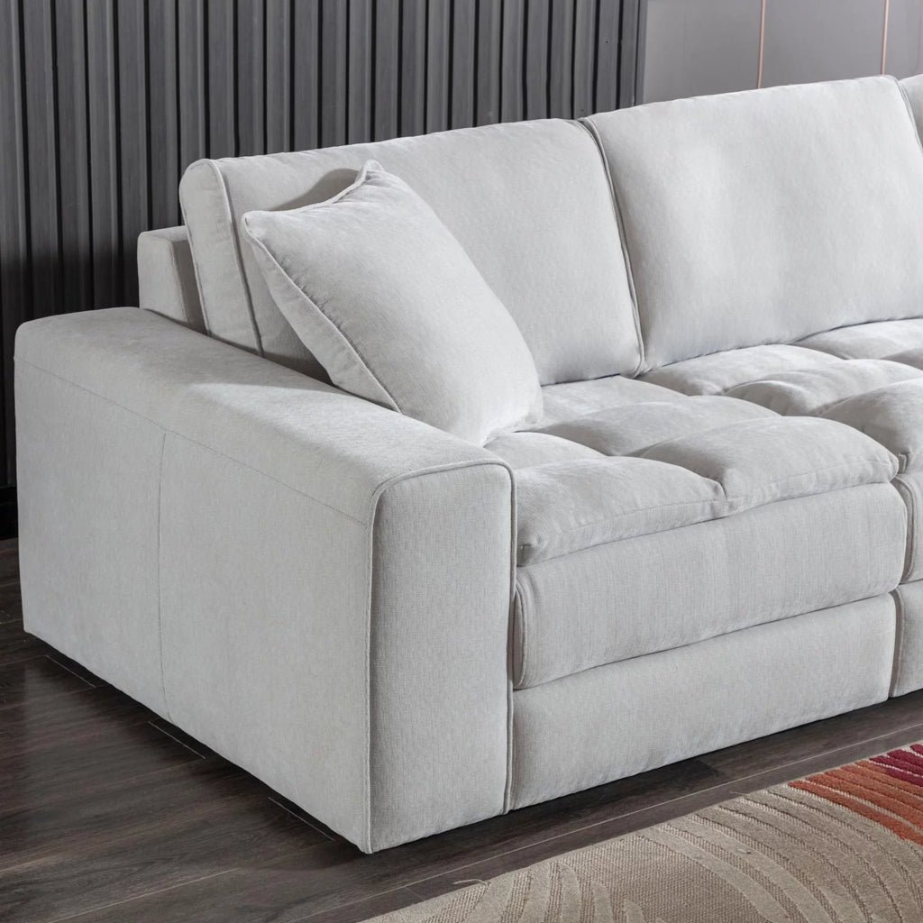 5-Piece L-Sectional Sofa O55972