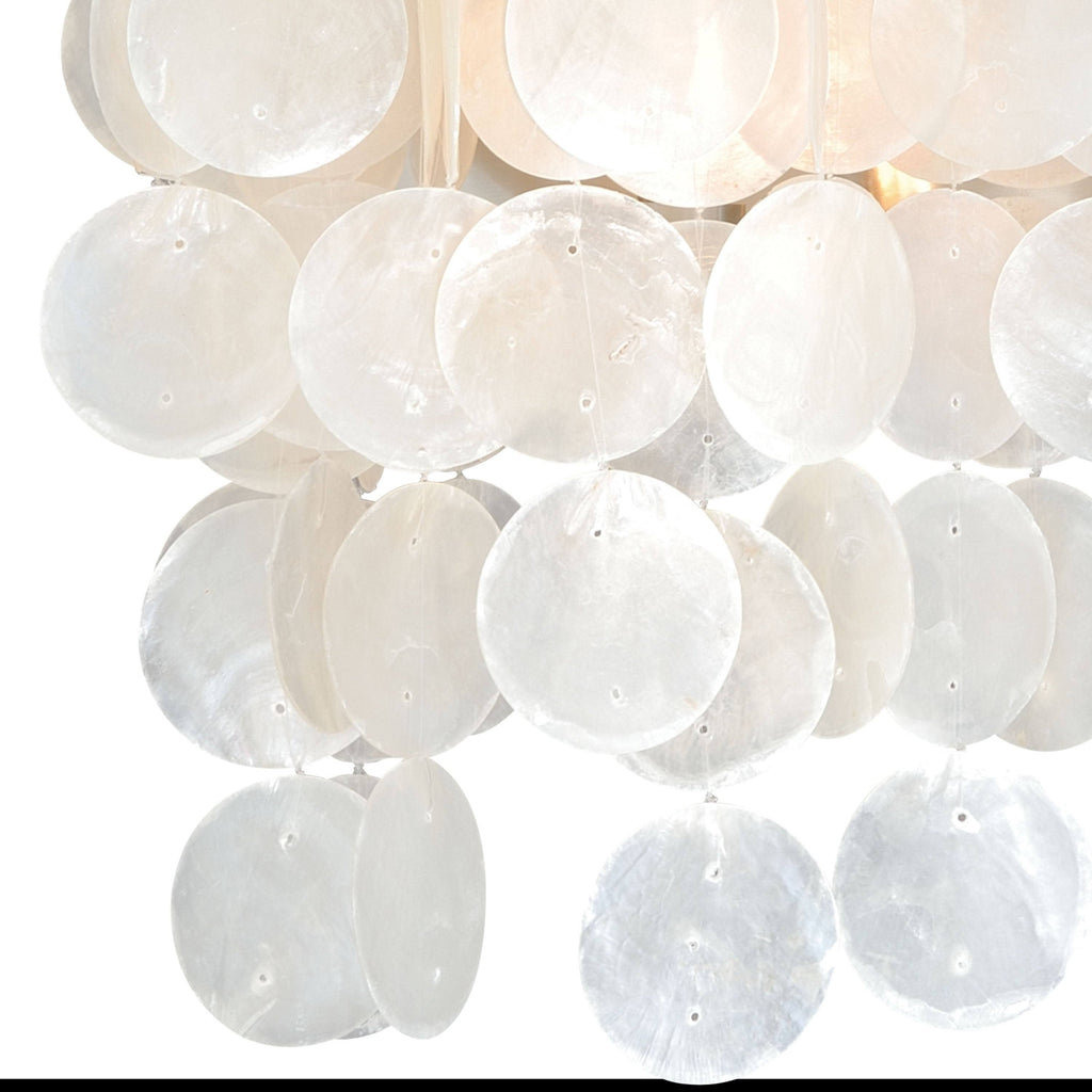 Capiz Shell Wall Light P619