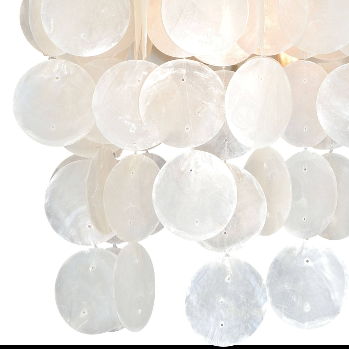 Capiz Shell Wall Light P619