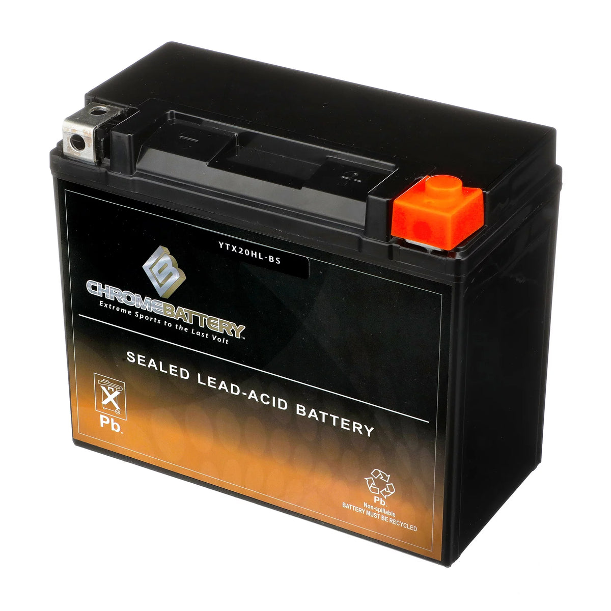 12 Volts 18 Ah 310 Cca Sealed AGM Motorcycle Battery B81018