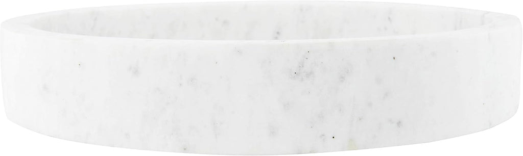 8 Round Carved Marble Tray S51738