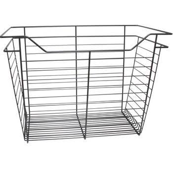 Dark Oil-Rubbed Bronze Powder-Coated Wire Basket S5941