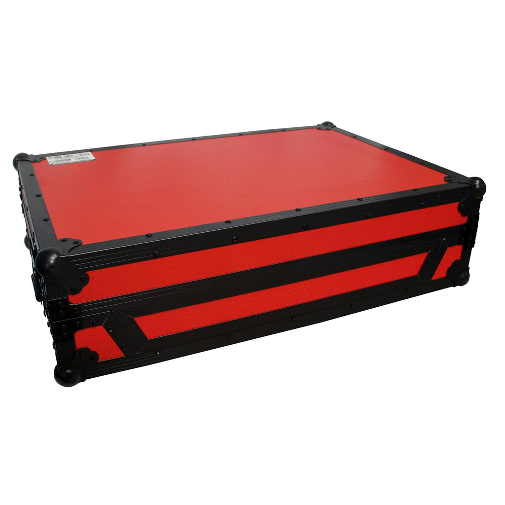 Red on Black Case with Shelf X88652