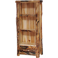 Rustic Tall Bookcase with Drawer N406099