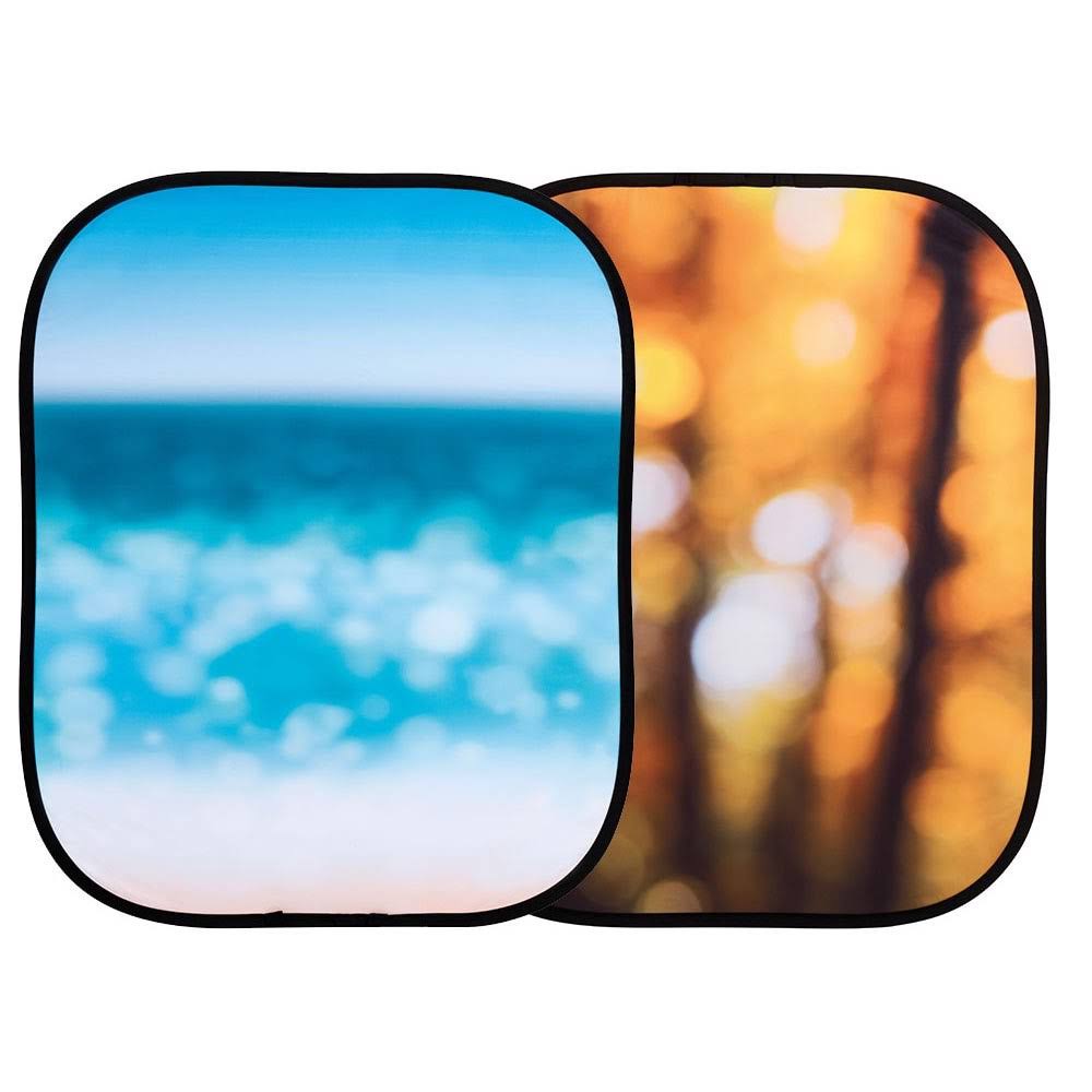Autumn Foliage/Seascape Background P5384