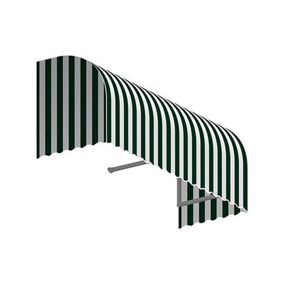 Forest Green & White Window & Entry Awning R83708