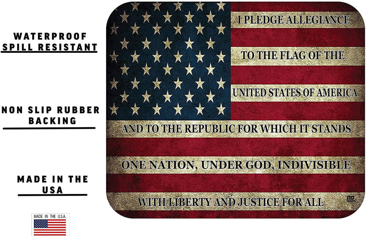 Patriotic USA Flag Mouse Pad B31835