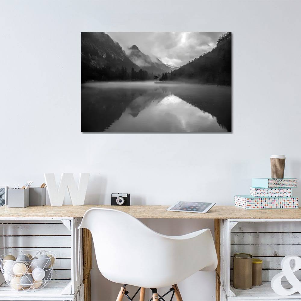 Canvas Wall Decor Prints - Mountain Lake M960