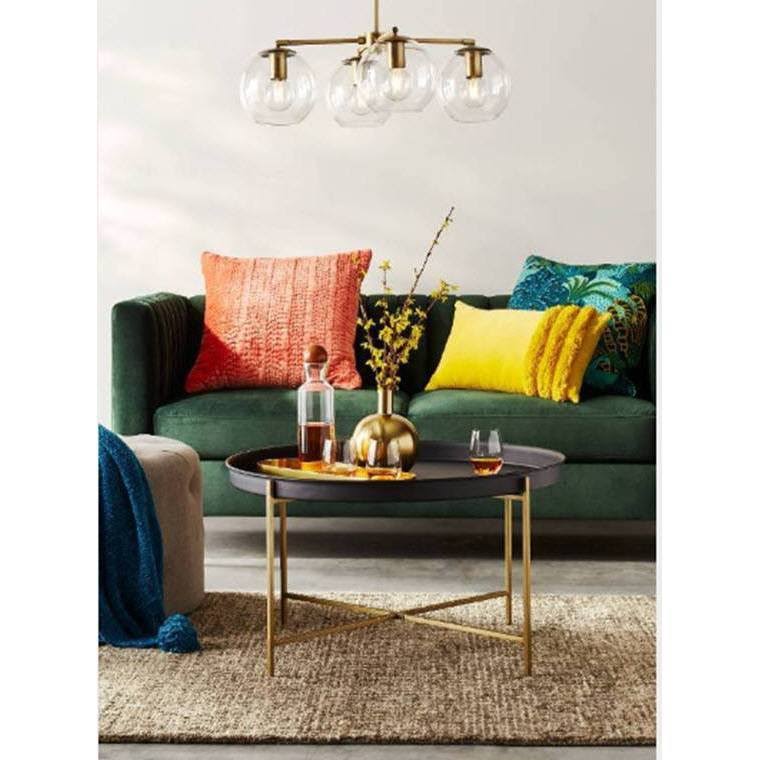Green Channel Tufted Sofa H183081