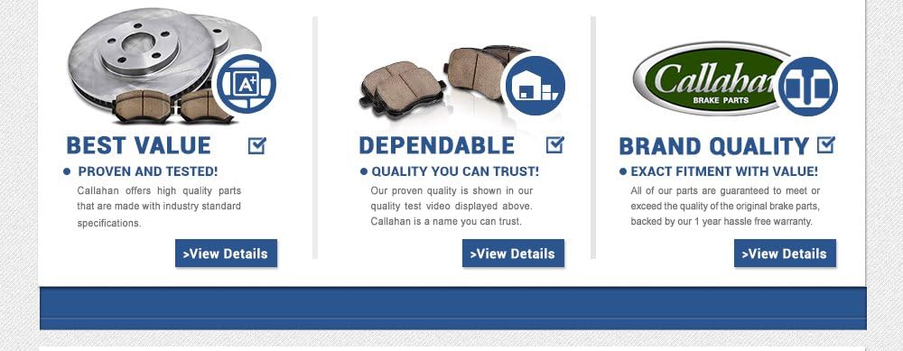 Brake Disc Rotors and Metallic Brake Pads X8028