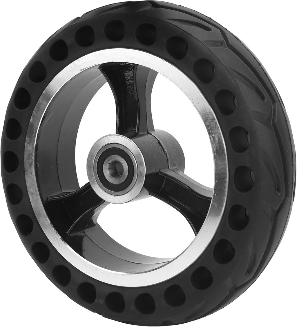 200x50 Solid Rubber Wheel with 8-inch Hub, Pack of 2 X358