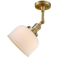 Large Bell 1 Light Sconce LED (Brass) P13563