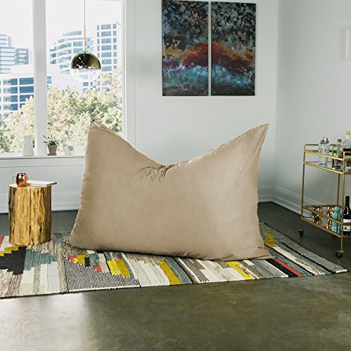 Chocolate Bean Bag Floor Pillow and Lounger C341767