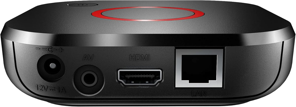 Black 4K WiFi Media Player Y167