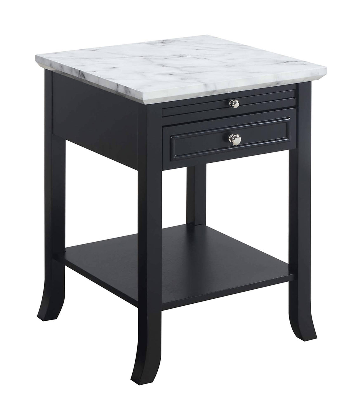 White End Table with Drawer G39865