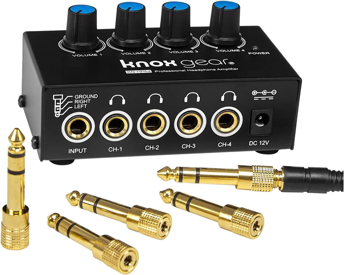 12-Channel Mixer with Headphone Amp, 4 XLR Cables, and 2 Breakout Cables Bundle N133638