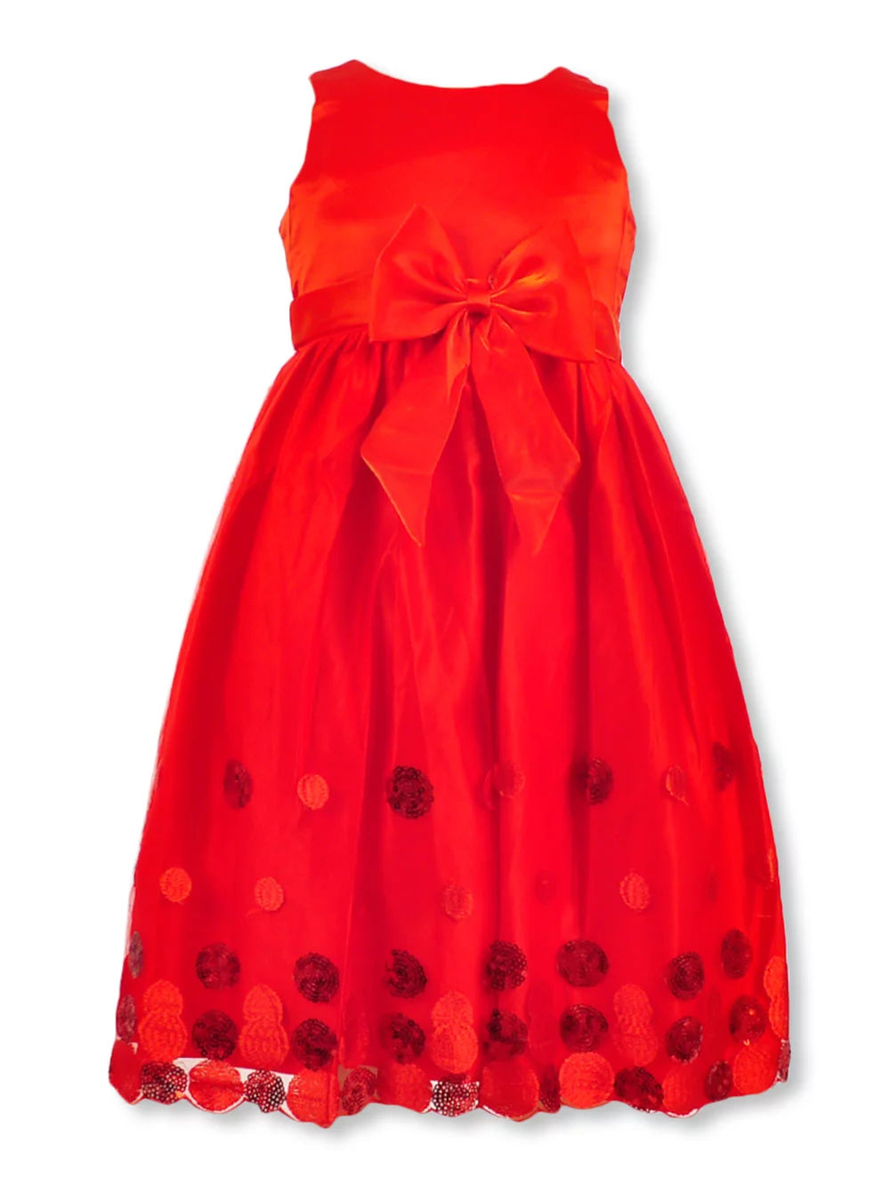 Pink Butterfly Polka Dot Sequin Dress, 14 W489365