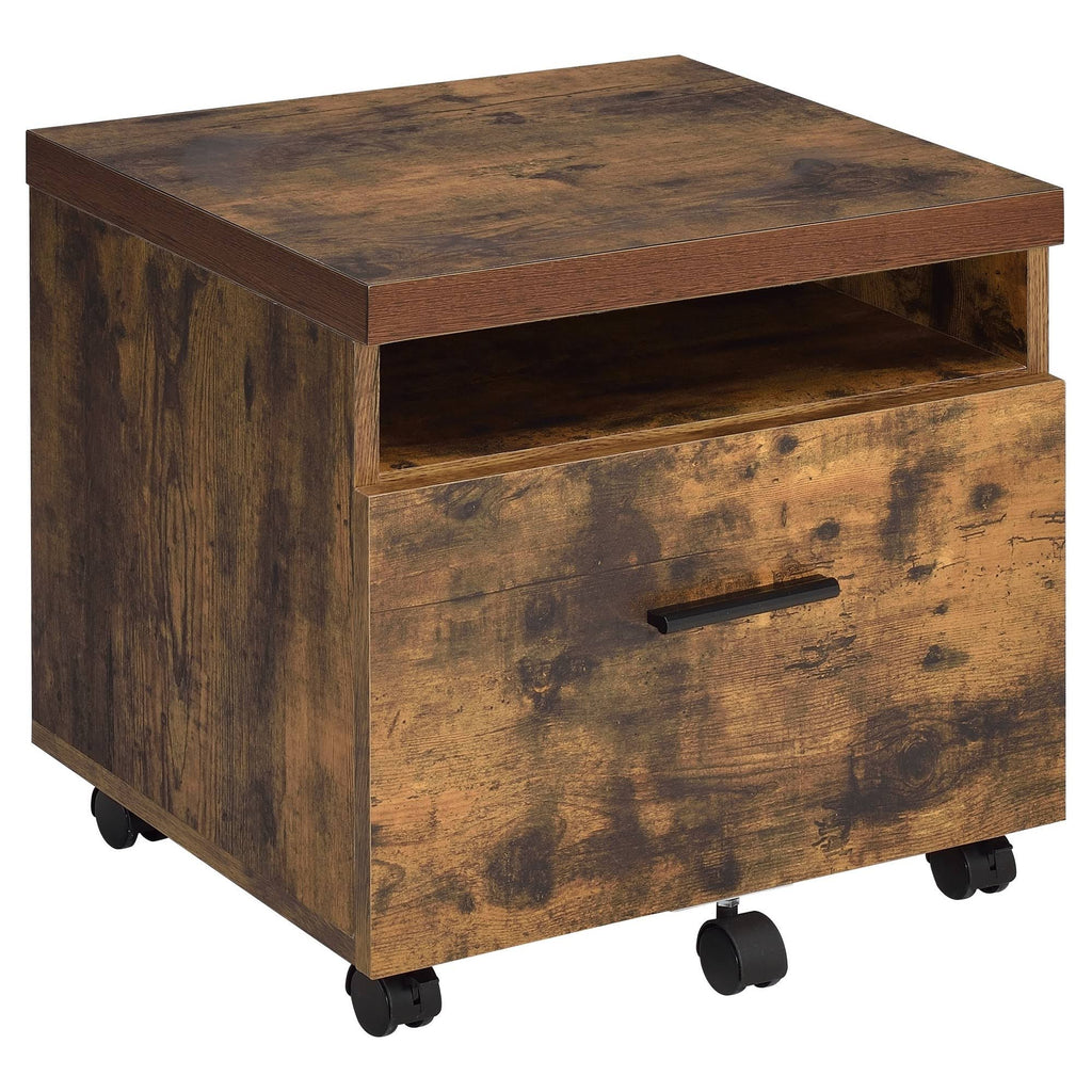 Oak 1 Drawer File Cabinet E474752