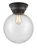 Matte Black 10 inch Flush Mount Light M49589